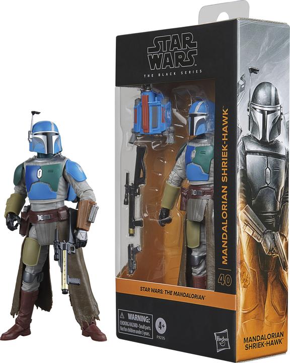Immagine prodotto Hasbro Star Wars: The Mandalorian Black Series figurine Mandalorian Shriek-Hawk