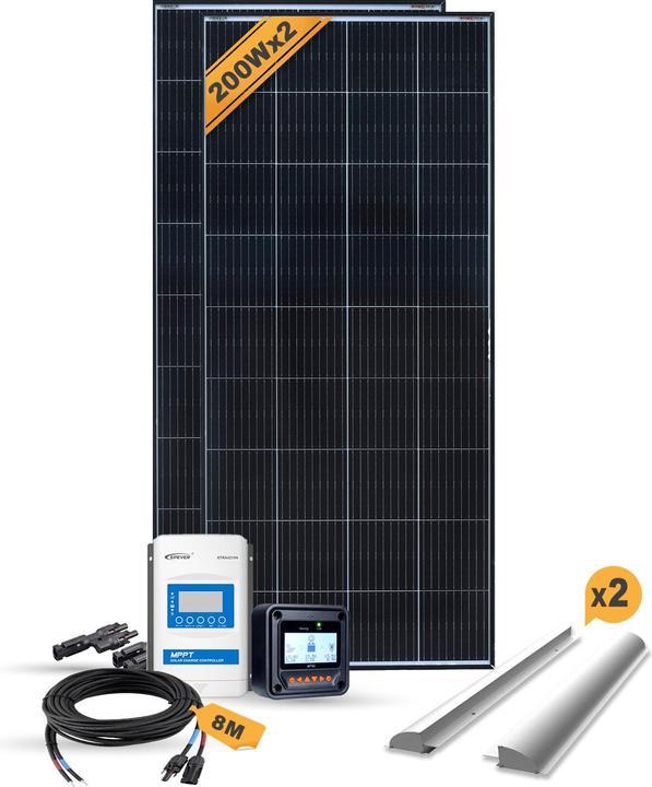 Enjoy solar Wohnmobil Monokristallin Set (200 W)