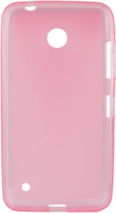 Produktbild König Design Handyhülle Transluzente TPU Tasche für Nokia Lumia 630 / 635 Pink (Nokia Lumia 630)