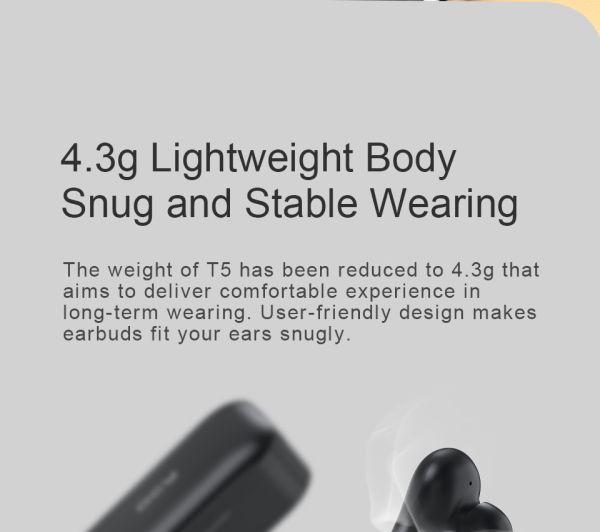 Actual product image QCY T5 (ANC, 25 h, Wireless)
