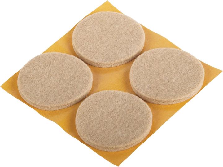 Actual product image Fix-o-moll Big-Duo parquet glides (Felt gliders, 4 Piece)