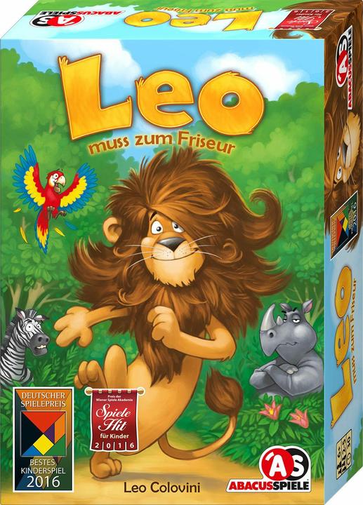Actual product image Abacus Leo needs a haircut (German, English)