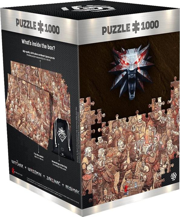 Produktbild Good Loot The Witcher: Birthday - Puzzle (1000 Teile)