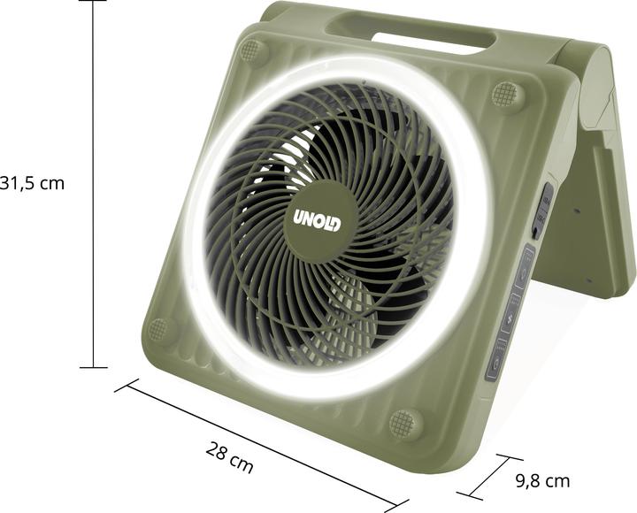 Produktbild Unold Solarventilator Camping 86516