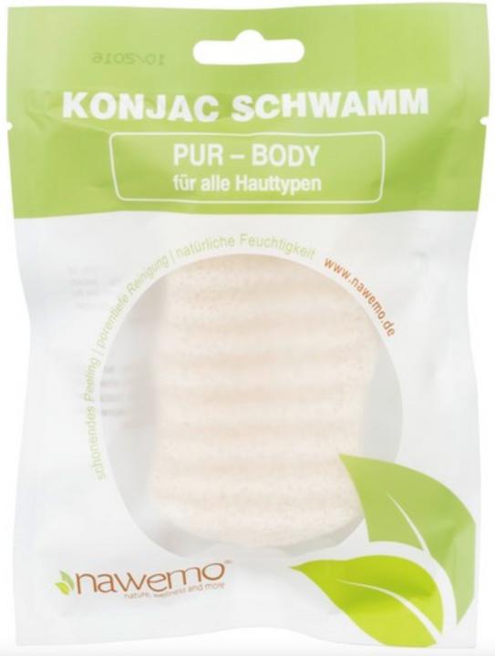 Actual product image Nawemo Konjac Sponge PUR BODY