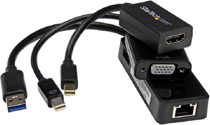 StarTech 3-in-1 Surface Pro Adapter Kit (Ethernet / Lan, VGA, HDMI, 7.62 cm)