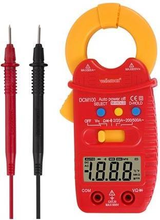 Actual product image Velleman Digital clamp meter - CAT III - 600 VAC - with data-hold function (CAT III)