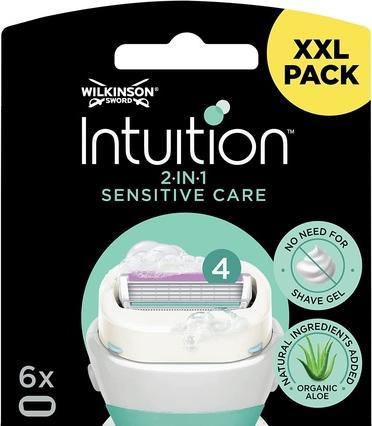 Wilkinson Intuition 2 in 1 Sensitive Care (6 x)