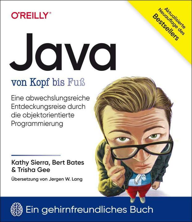 Immagine prodotto Java von Kopf bis Fuss (Tedesco, Kathy Sierra, Bert Bates, Trisha Gee, 2023)
