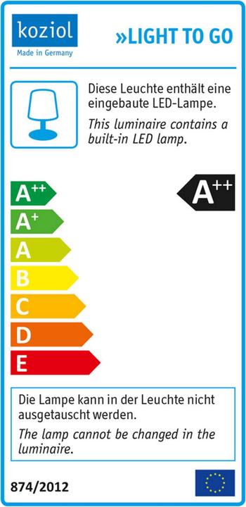 Energie-Label Koziol Light To Go
