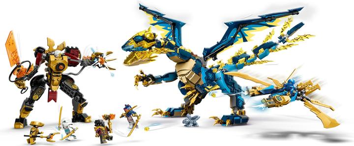 Produktbild LEGO Kaiserliches Mech-Duell gegen den Elementardrachen (71796, LEGO Ninjago)