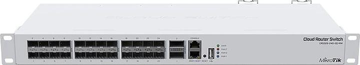 Image du produit MikroTik Commutateur de routeur cloud CRS326-4C++2Q+RM (26 Ports)