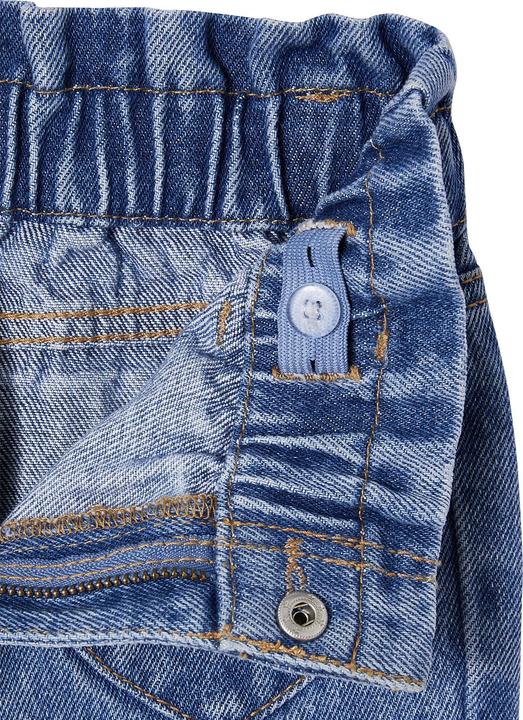 Image du produit Vertbaudet Mädchen Paperbag-Jeans mit Herz-Taschen (98)