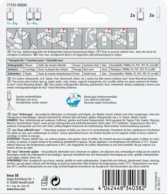 Actual product image tesa Glue nail