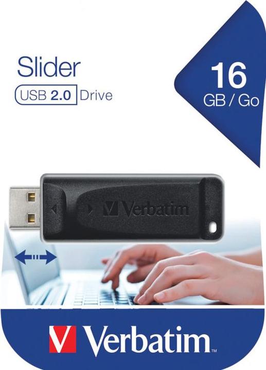 Produktbild Verbatim Slider (16 GB, USB-A, USB 2.0)