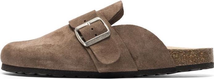 Immagine prodotto Bianco BIAOLIVIA Mule Muli in pelle scamosciata (40)