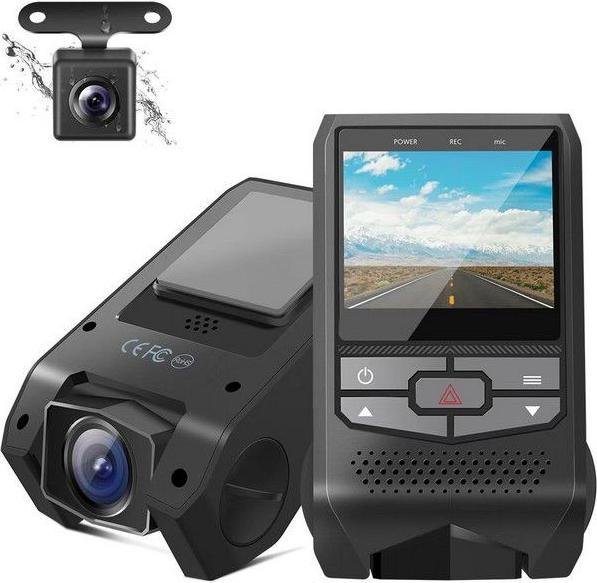 Immagine prodotto MU Classic Dashcam RJT99 (Microfono incorporato, Accelerometro, Ricevitore GPS, Display integrato, WiFi, Full HD)