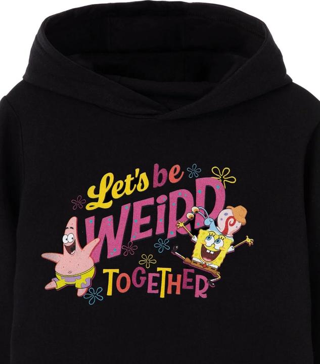 Produktbild Spongebob Squarepants Let's Be Weird Together Kapuzenpullover Mädchen (158, 164)