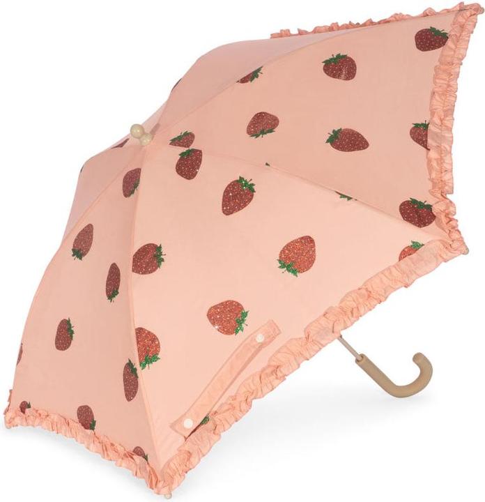 Produktbild Konges Slojd Frill Regenschirm Strawberry Glitter