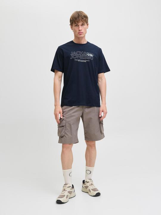 Actual product image Jack & Jones Gedruckt Rundhalsausschnitt T-shirt T-shirt (XXL)