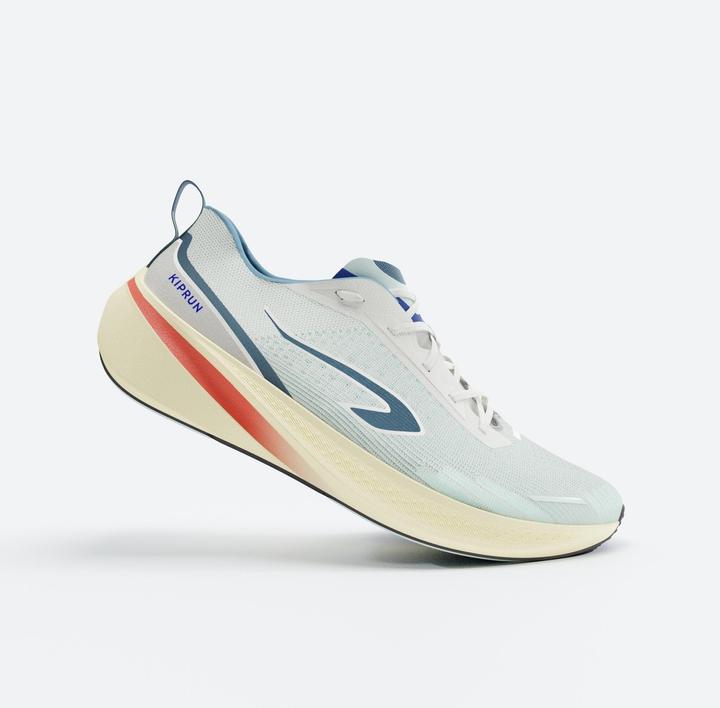 Produktbild Kiprun Laufschuhe Herren - Cushion 500 weiss/beige (45)