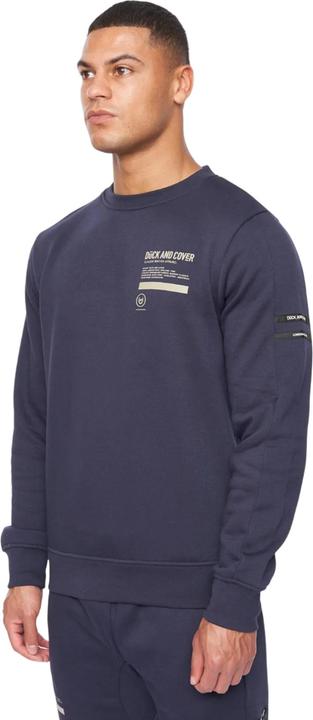 Actual product image Duck and Cover Mens Jennerkins Crew Neck Jumper (M)
