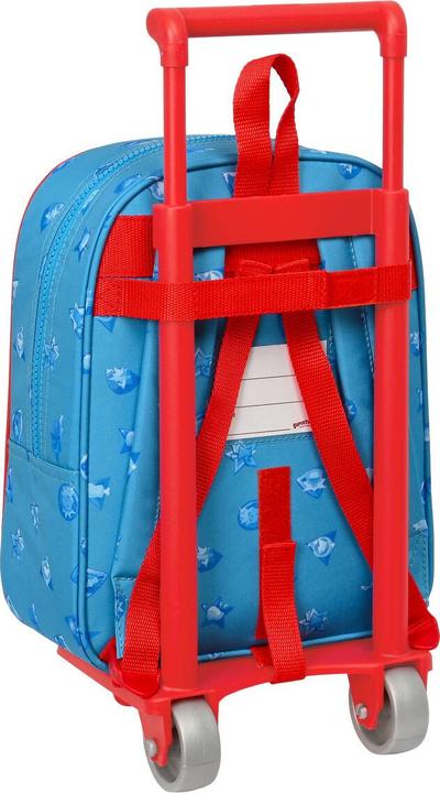 Image du produit Superthings Sac à dos scolaire à roulettes Rescue force bleu 22 x 27 x 10 cm