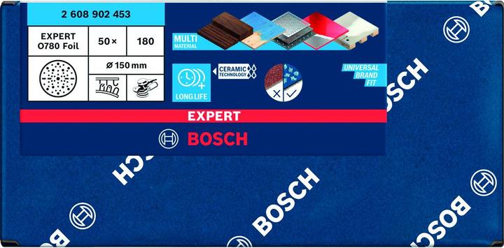 Actual product image Bosch Professional Schleiffolie Expert O780 (180)