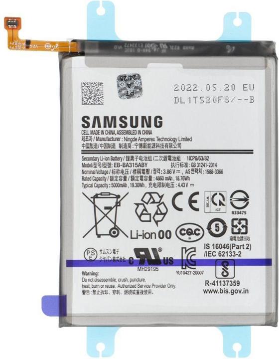 Produktbild Samsung Battery ServicePack Battery EB-BA315ABY for A22/A32 4G GH82-25567A (Akku)