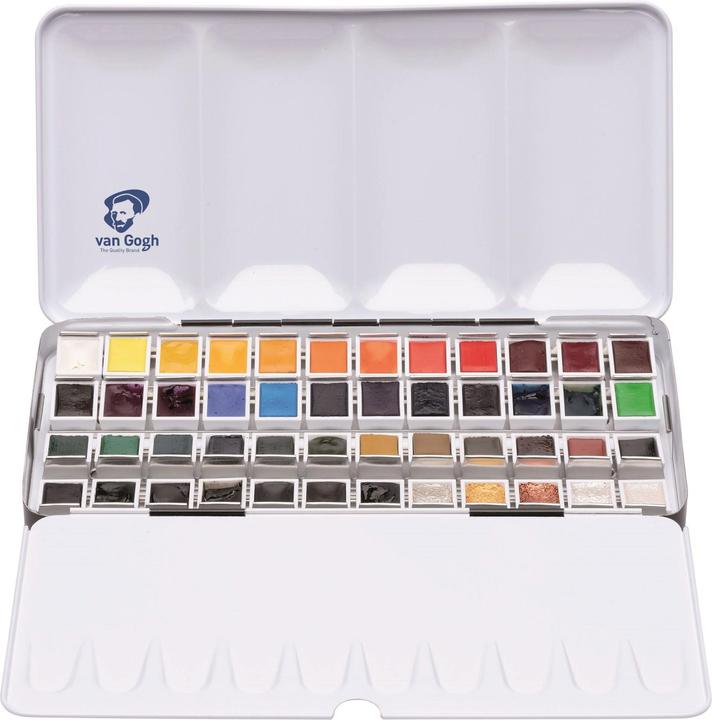 Van Gogh Set d'aquarelle (Multicolore)