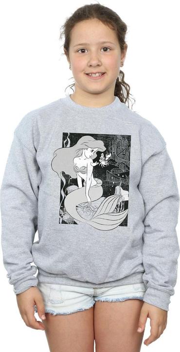Immagine prodotto The Little Mermaid Felpa Ragazze (140, 146)