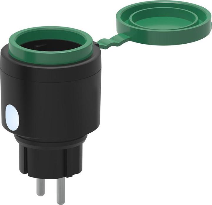 Immagine prodotto Offgridtec Smarte Aussensteckdose WiFi mit Smart Life- oder Tuya App-Steuerung IP44 Wasserdicht Outdoor