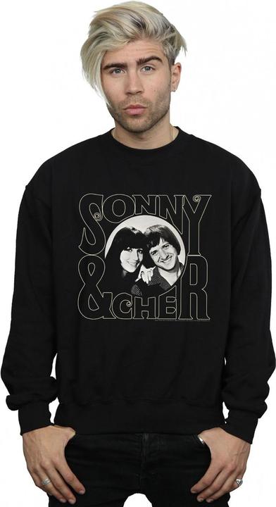 Immagine prodotto Sonny & Cher Circle Photo Felpa Uomo (4XL)