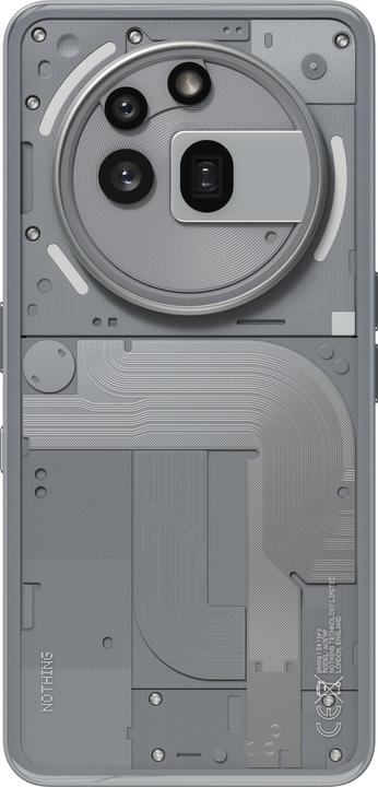 Produktbild Nothing Phone (3a) Pro (256 GB, Silver, 6.77", Dual SIM, 50 Mpx, 5G)