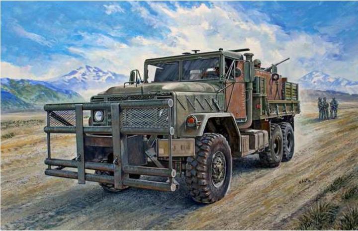 Actual product image Italeri M923 Hillbilly Gun Truck