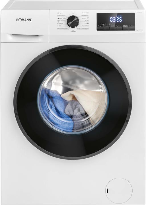 Bomann WA 7185 w (8 kg, Gauche)