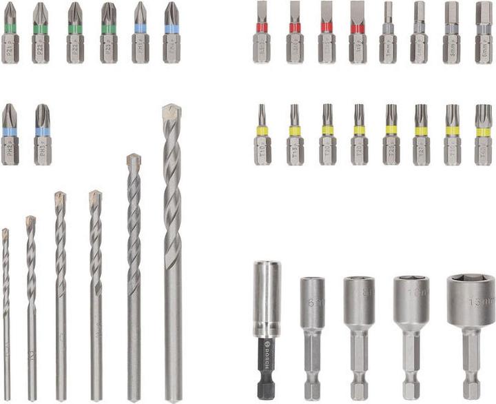 Produktbild Bosch Professional Bit Set Extra Hard 35 tlg (PH1 / PH2 / PH3)