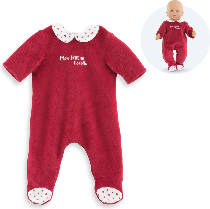 Actual product image Corolle Mon Grand Poupon Hearts pyjamas, 36 cm