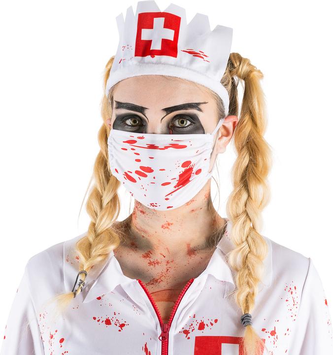 Produktbild tectake Frauenkostüm sexy Zombie Krankenschwester (M)