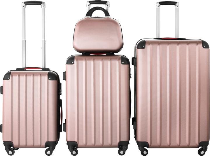 Image du produit tectake Ensemble de valises Valises Trolleys Trolley Set Hardcase trolley (90 l, M (50 - 90l))