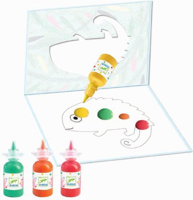 Image du produit Djeco Peinture au doigt - Le plaisir des taches