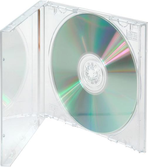 Produktbild Vivanco CD Jewel Case f??r eine CD, 5er Pack, transparent