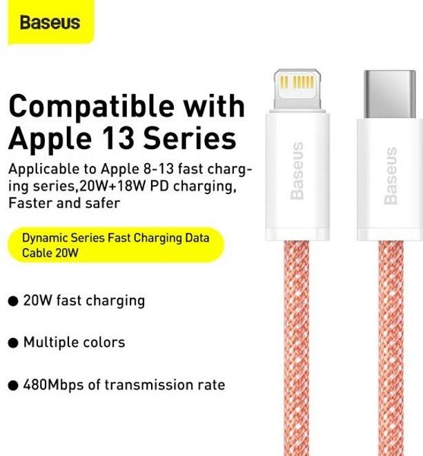Produktbild Baseus Dynamic PD Series (1 m, USB 2.0, 20 W)
