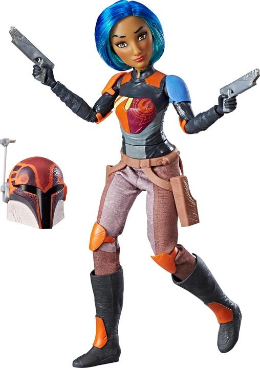 Immagine prodotto Hasbro Star Wars Forces of Destiny Sabine Wren Figura d'avventura