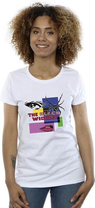 Image du produit - T-shirt BLACK WIDOW POP ART - Femme (M)