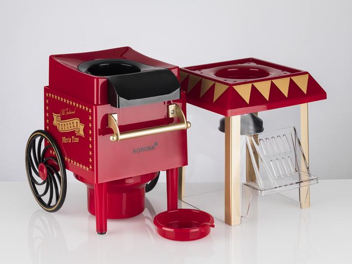 Image du produit Korona 41100 Machine à pop-corn Rouge, Noir, Or