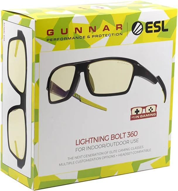 Produktbild Gunnar Lightning Bolt 360 Gaming-Brille - ESL Edition