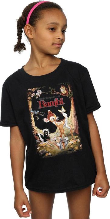 Produktbild Disney Bambi Retro Poster TShirt Mädchen (140, 146)
