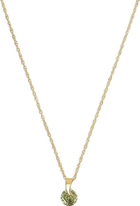 Immagine prodotto Amor Halsschmuck für Damen, Gold 375, Zirkonia synth. (Oro 375, 9 ct)