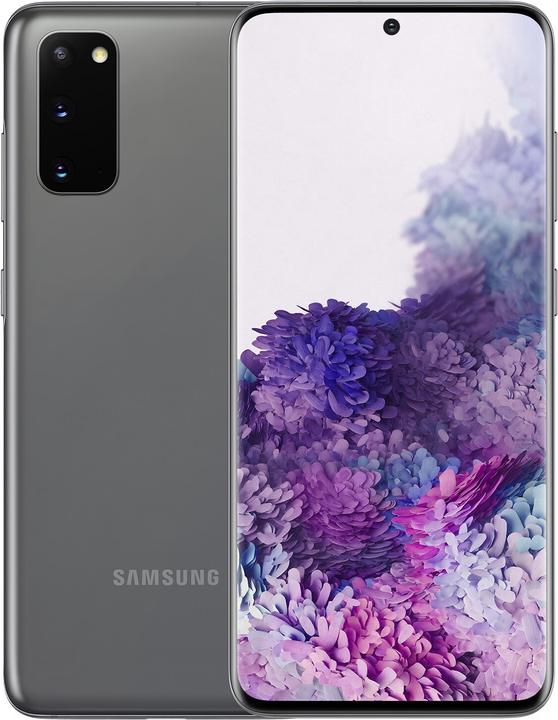 Samsung Galaxy S20 5G EN (128 GB, Cosmic Gray, 6.20", Hybrid Dual SIM, 64 Mpx, 5G)